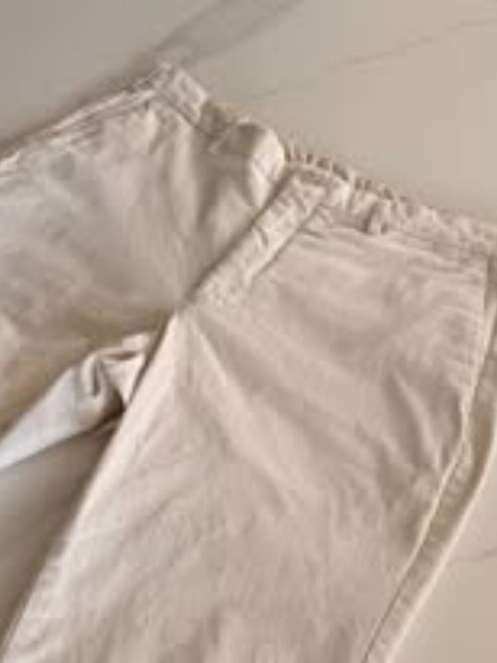 Uniqlo cream chinos 36x34